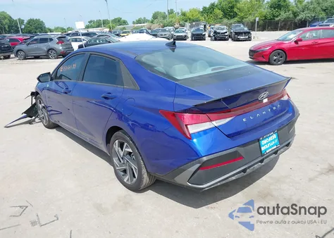 2025 Hyundai Elantra Sel Sport from USA, damaged, VIN KMHLM4DG0SU968607